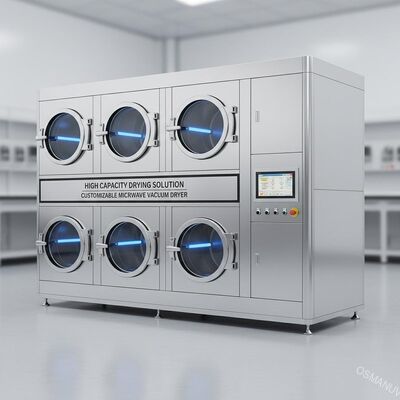 Высокомощный сушильный раствор настраиваемый микроволновой вакуумный сушильщик