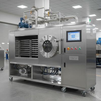 PLC 50KW микроволновое вакуумное сушильное оборудование 380V Эффективный вакуумный микроволновой сушильник