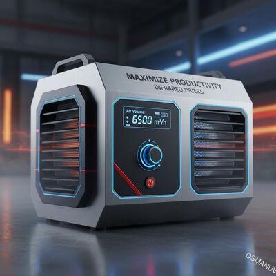 Максимизируйте производительность с помощью инфракрасных сушилки объем воздуха 0-9999м3/ч