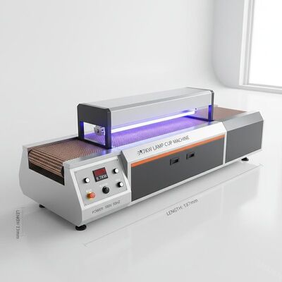 1387 мм 9,7 кВт УФ лампа отверждающая машина с 380V 50HZ напряжением питания
