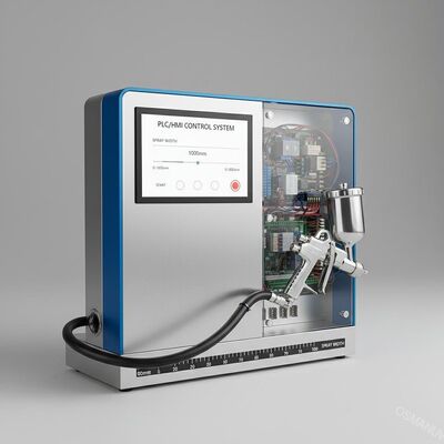 Система управления PLC/HMI Машина для распыления ручной пушки 0-1000 мм ширина распыления