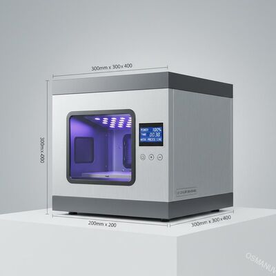 300mm*300mm*400mm Ультрафиолетовый светодиодный отвердитель для 200mm*200mm Территории отверждения и точного отверждения