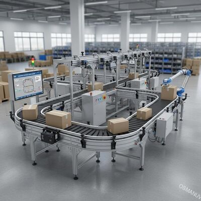 Высокоскоростная многофункциональная ленточная конвейерная система с автоматической работой