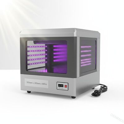 5 мм глубина Ультрафиолетовый светодиодный отвердитель 300 мм * 300 мм * 400 мм для питания AC220V