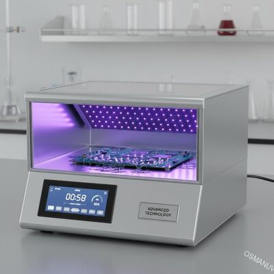 Ультрафиолетовая машина для отверждения площади отверждения 300 мм*400 мм с ультрафиолетовой лампой 365 нм и передовыми технологиями