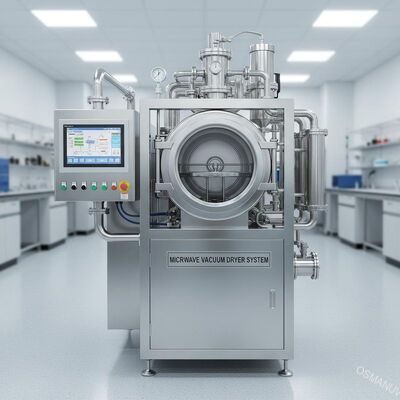 Система микроволнового вакуумного сушилки с нержавеющей сталью