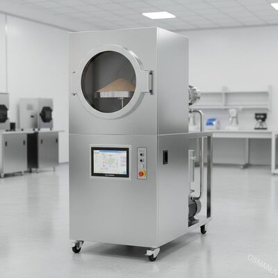 Оборудование для вакуумной сушки микроволнов из нержавеющей стали с управлением ПЛК для сыпучих материалов
