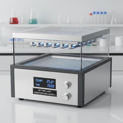 Диапазон контроля температуры 0-99C Ультрафиолетовое облучение для и 60 * 60cm облучения области