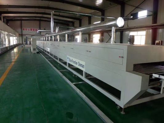 Доска силиката кальция управлением PLC лакировочной машины брызг ультрафиолетового света доски 388kw MDF леча