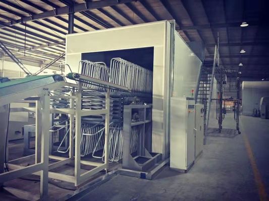УЛЬТРАФИОЛЕТОВАЯ лакировочная машина для цифров печатая плиту 0.1M/Min 4KW W2440mm Макс
