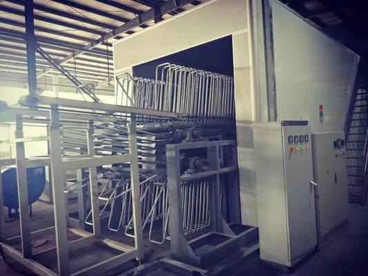 УЛЬТРАФИОЛЕТОВАЯ лакировочная машина для цифров печатая плиту 0.1M/Min 4KW W2440mm Макс