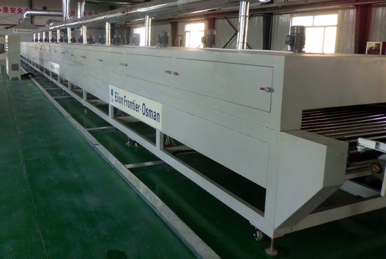 машина для просушки 3sheets/Min нержавеющей стали 50kw ультракрасная