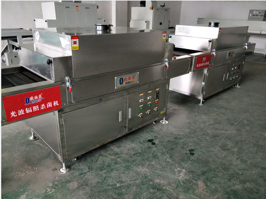 High-Intensity UV-C Disinfection Machine for Food Packaging – Adjustable Height & Customizable Belt Width