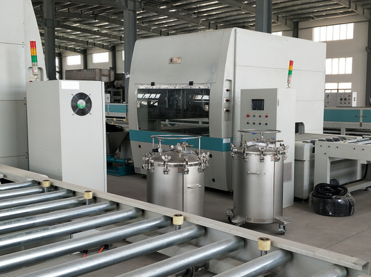 Система покрытия брызг управлением PLC/HMI с покрывая скоростью 0-3m/Min