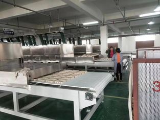 Промышленная микроволновая сушилка 380В 10 м/мин для коробки или коробки обеда