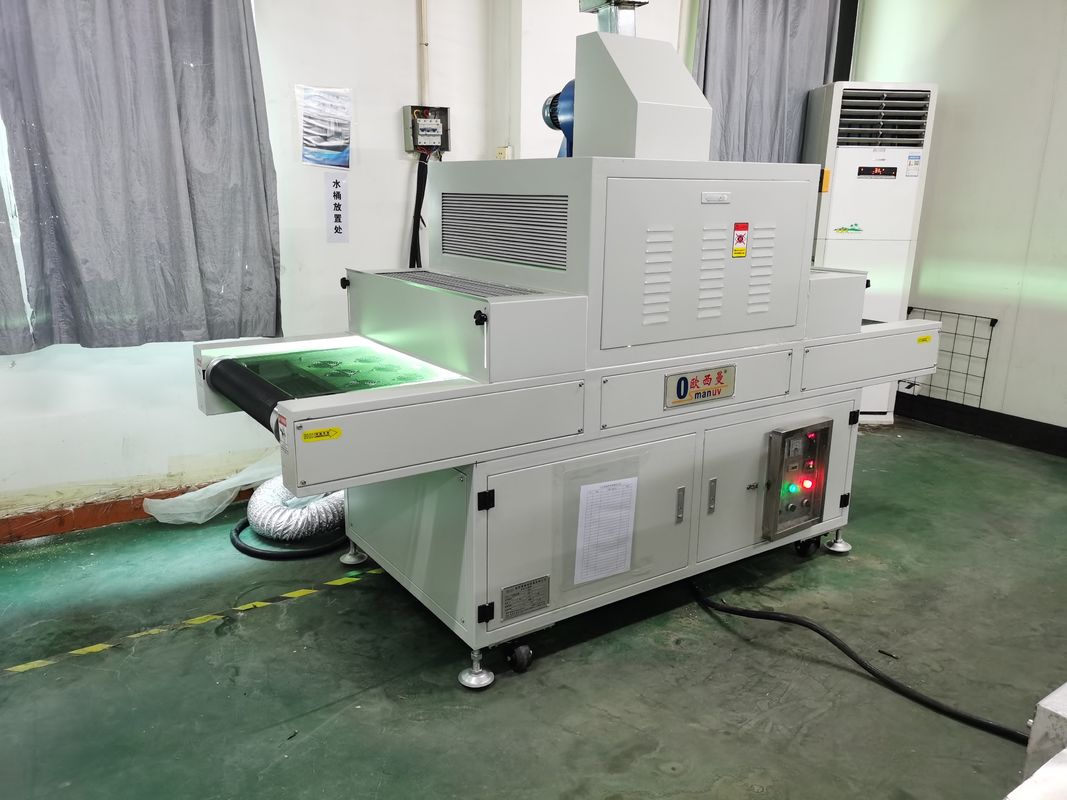 Достичь скорости отверждения УФ-очистительной машины с нашей 1HP Desheng двигатель системы передачи 5-20m / min скорость