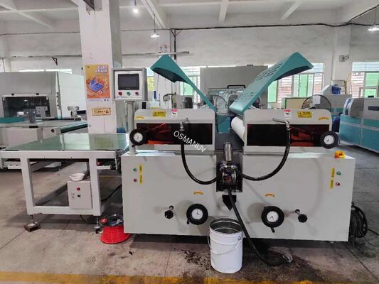 Glass And Metal Sheet Surface Coating Double Roller Coating Machine