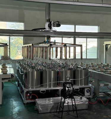 High-Speed Automatic Rotary Coating Line for Pulp Molded Food Packaging - Precision Internal Barrier Solution