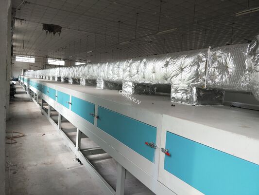 Natural Gas-Fired Drying & Spin Coating Line for Cement Fiber Board and Calcium Carbonate Board