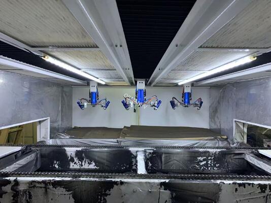 Advanced Technology Spray Coating System for High-Quality Internal Treatment of Pulp Molded Industrial Packs