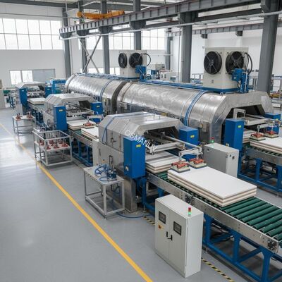 High-Speed Automatic Calcium Silicate Board Curing and Drying Production Line - Energy Efficient Solution