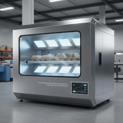 Precision Microwave Drying Machine for Molded Pulp | High-Quality Finish & Uniform Drying