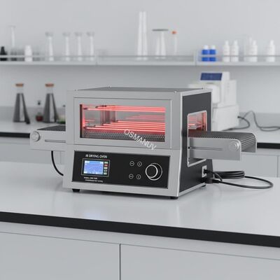 Compact Programmable IR Drying Oven with Conveyor for Continuous R&D Testing