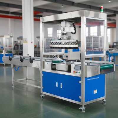 For Surface Treatment 0-3m/Min Coat Speed Spray Coating Machine Of 1000mm Minimum Machining Length And 300mm Spray Width