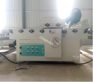 UV Coating Machine Diameter Roller Spot Printing 4.2kw/60mm