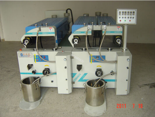220V 2m/Min Plastic Roller Coating Equipment With Good Plumpness