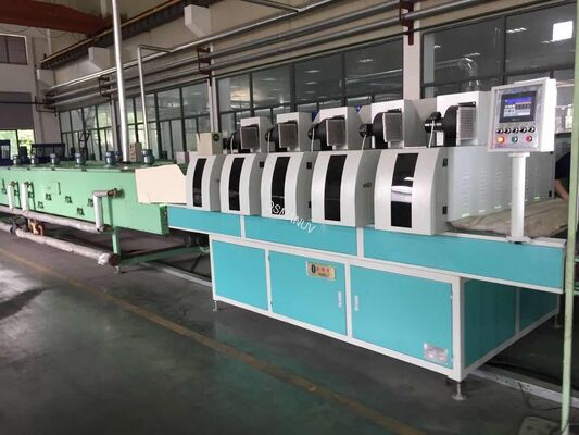20m/Min 5 Imported Lamps Led Uv Curing Floor Machines 1320mm Width