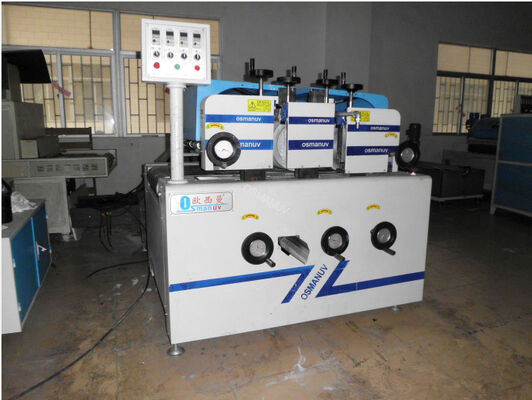 9KW 850mm Height Wood Uv Roller Coating Machine With  Motor