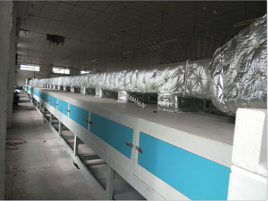Uv Varnish Machine Ultraviolet Rays Coating Line ISO9001 L10000mm