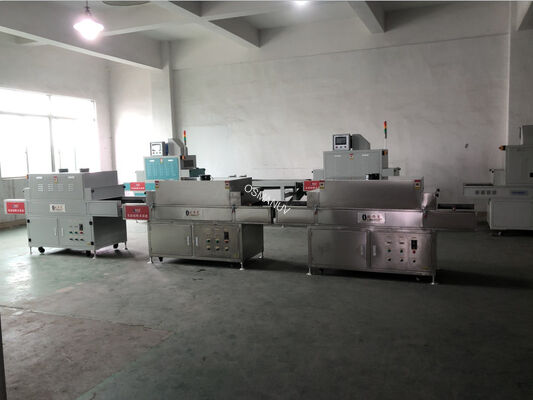 UV-C Sterilization Tunnel for Transparent Food Packaging & Dried Fruit - Conveyorized Inline System