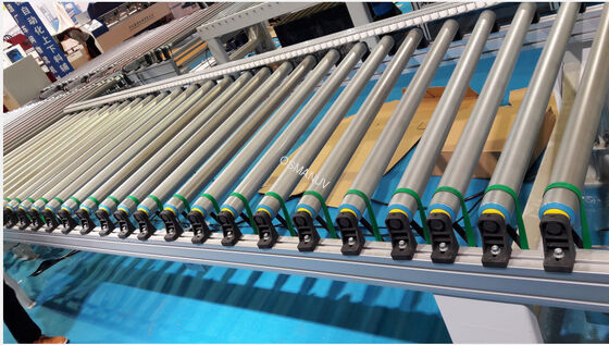 Modular Belt Conveyor System with Customizable Length Width and Height for Automated Production Lines