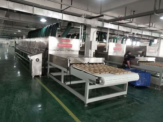High Efficient Microwave Vacuum Drying Equipment Capacity 1-10T/H