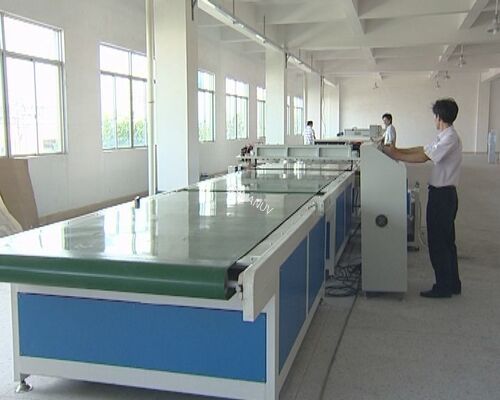 Four Stage Conveying Pneumatic Curtain Coating Equipment 60KW 380V 50HZ