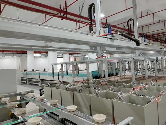 Машины для нанесения покрытий 24 Рабочая станция для мисок Предотвращение утечек