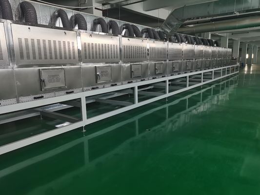 ISO9001 Микроволновое сушильное оборудование 35 кВА Промышленное микроволновое сушильное устройство